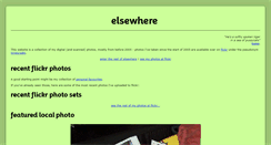 Desktop Screenshot of elsewhere.polydistortion.net